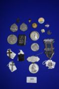 Medallions, Badges, Jet Bible, Crucifixes, etc.