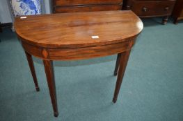 Georgian Mahogany Card Table