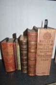 Kelly’s Directory for Yorkshire 1926 plus Leather Bound Volumes of Wordsworth etc.