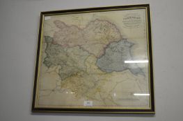 Cruchley’s Railway and Telegraphic Map of Yorkshire