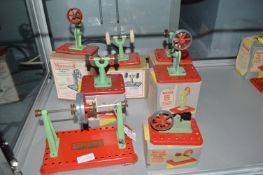 Mamod Pulley Wheel and Six Brushes, Polisher, Grin