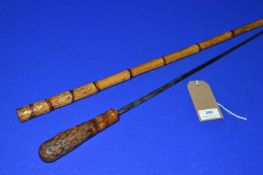 Root Ball Malacca Cane Sword Stick