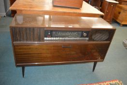 Grundig FM Stereogram with LP Records