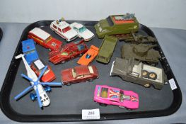 Corgi and Dinky Diecast Vehicles Including Military etc.