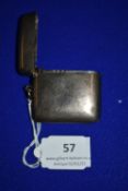 Hallmarked Sterling Silver Vesta Case - Birmingham 1920, ~34g total