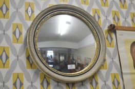 1950’s Circular Convex Mirror