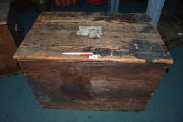 Victorian Pine Blanket Box (matching lot 216)
