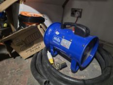 *110v Air Ventilation Fan Type CTF-20, and Flexible Ducting