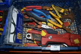 *Quantity of Assorted Tools Including Pliers, Screwdrivers, etc.