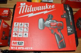 *Milwaukee M12 BPS-421X Cordless Sander Polisher