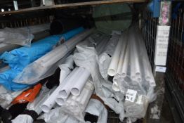 *Quantity of Assorted Pipe, and Underlay (stillage not included)