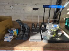 Two Hole Punches & Two Staplers