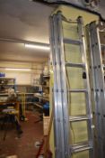 *Three Tier Extending Ladder 5.96m max height