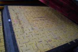 *Five Low Pro Trench Covers Max 700x700mm