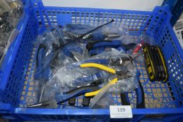 *Quantity of Assorted Plier etc.