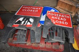 Pallet of Assorted Road Signs