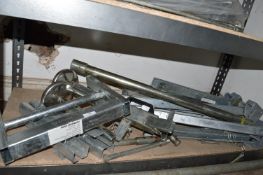 *Contents of Shelf to Include Assorted Feet, Mobra JUF, Mobra Arms, etc.