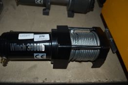 3000lb Winch 12v