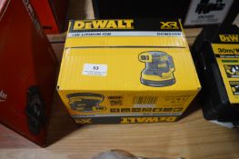 *Dewalt XR Brushless DCW21ON Cordless Sander