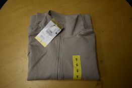 *Mondetta Arctic Beige Ultra Soft Full Zip Jacket Size: S
