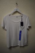 *Jack Wills Size: 14 White Short Sleeve Crewneck Top