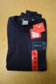 *Puma Size: M Parisian Night Crewneck Top