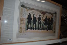 Framed Print of Westoe Netty by Robert Olley 1975