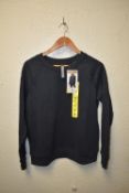 *Mondetta Fleece Ebony Crewneck Sweatshirt Size: S