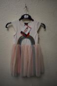 Zumie Size: 6 years Rainbow Dress
