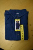 *32 Degrees Cool Denim Blue Top Size: S