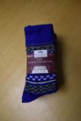 *Kiku Nordic Collection Boot Socks Size: 7-11 4pk