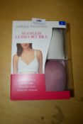 *Carole Hochman Seamless Comfort Bra Size: L 2pk