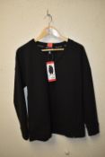 *Marc New York Black V-Neck Long Sleeve Top Size: M