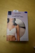 *Carole Hochman Wire Free Comfort Bra Size: L 2pk