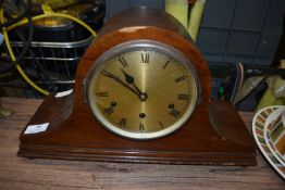 Wood Cased Mantel Clock