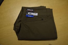 *Kirkland Signature Size: 36x32 Olive Stretch Tech Pants