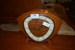 Retro Smiths Mantel Clock with Key
