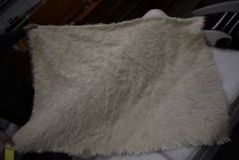 Faux Sheepskin Blanket Approx 220cm x 160cm