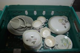 Crown Devon and Royal Tudor Crockery (crate not included)
