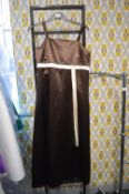 *Bronze coloured prom dress