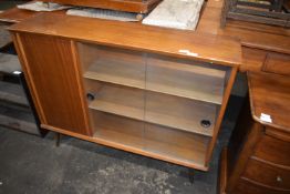 Retro Style Side Unit with Sliding Glass Doors