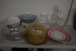 Assorted Pottery and Glassware