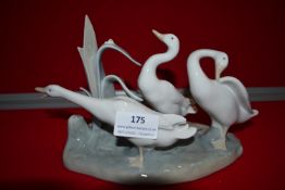 Lladro Geese Figure