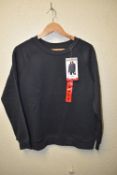 *Mondetta Fleece Ebony Crewneck Sweatshirt Size: M