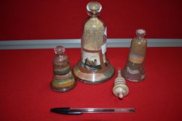 Three Isle of Wight Coloured Sands Plus One AF