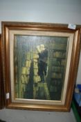 Gilt Framed Oil on Canvas