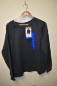 *Mondetta Fleece Ebony Crewneck Sweatshirt Size: L