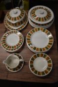 Lord Nelson Bermuda Pattern Pottery 28pcs