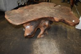 Teak Trunk Coffee Table