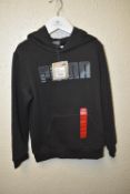 Puma Size: 9-10 years Black Hoodie